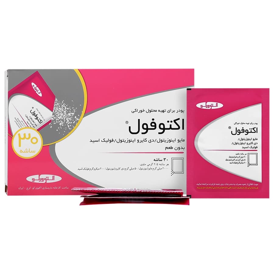 ساشه اکتوفول اکتوویت 30 عددی