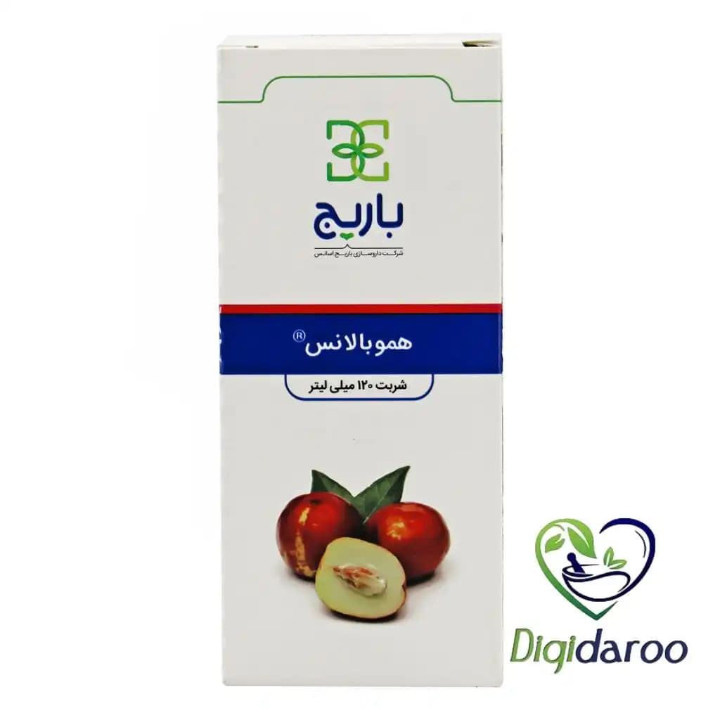 شربت هموبالانس عناب باریج اسانس ۱۲۰ میلی لیتری — تصویر ۳