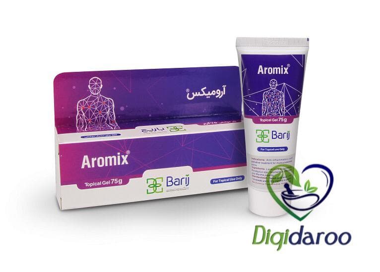 ژل موضعی آرومیکس باریج اسانس ۷۵ گرمی — تصویر ۳
