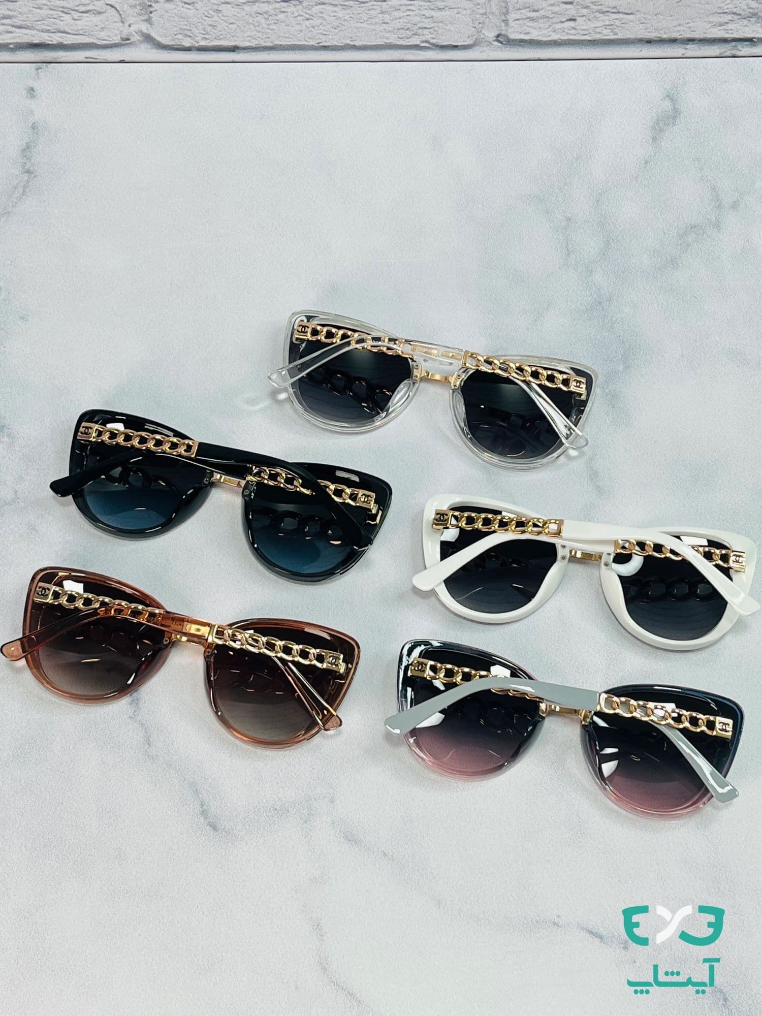 عینک آفتابی فشن شانل CHANEL مدل P8962 — تصویر ۱۲