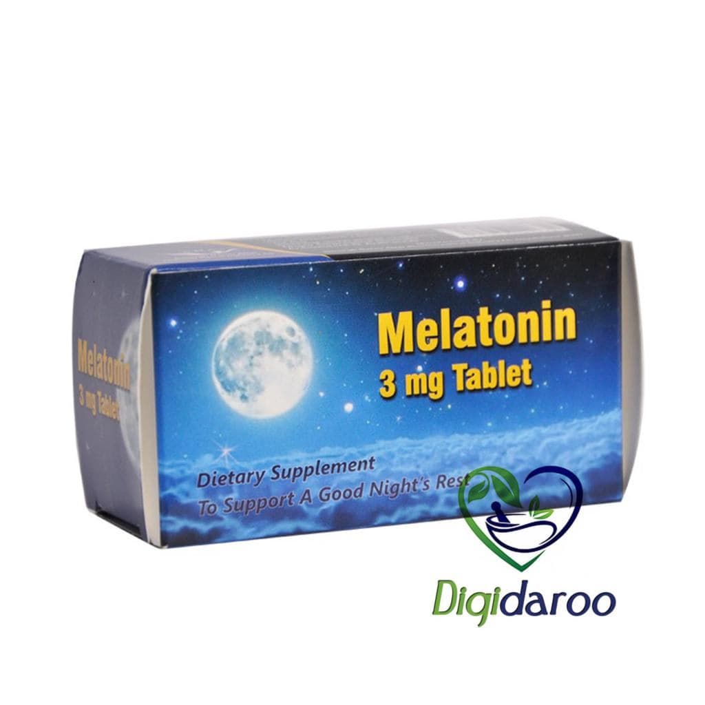 قرص ملاتونین 3 میلی گرم سیمرغ دارو عطار