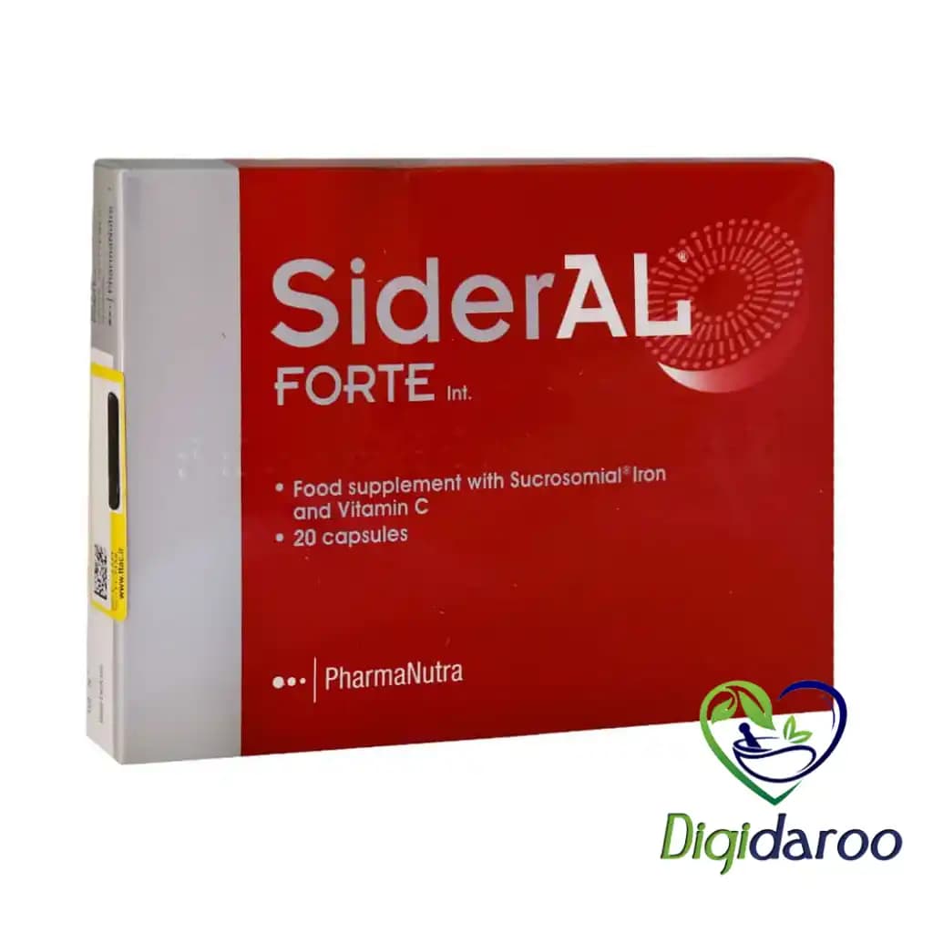 کپسول سیدرال فورت (Forte) فارمانوترا 20 عددی — تصویر ۴