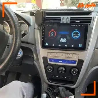مانیتور جیلی شاسیx7 اندروید 11اینچ فابریک مدل t3l برند mediatech همراه با سیم کشی فابریک