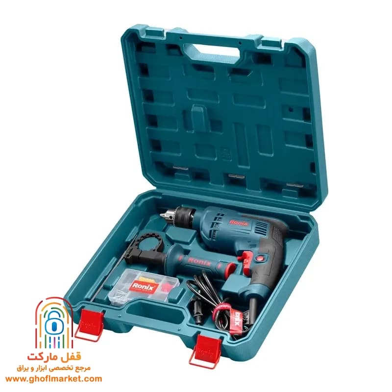 دریل برقی 54 پارچه رونیکس مدل RS-0005 — تصویر ۲