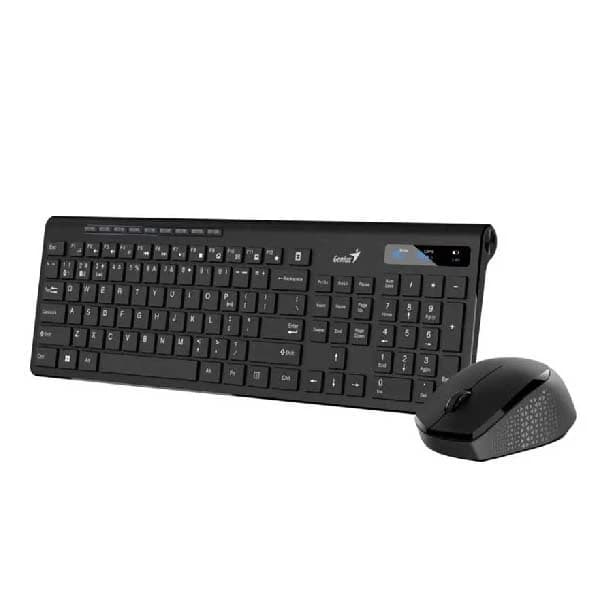 کیبورد و ماوس بی سیم جنیوس مدل SlimStar 8230 — تصویر ۸