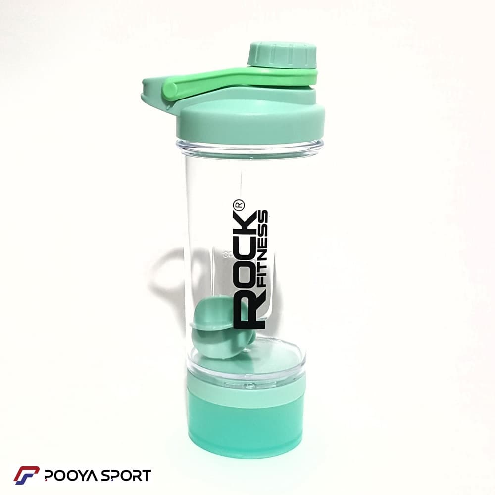 شیکر بدنسازی ROCK سه تیکه با ظرفیت 0.65 لیتر — تصویر ۳