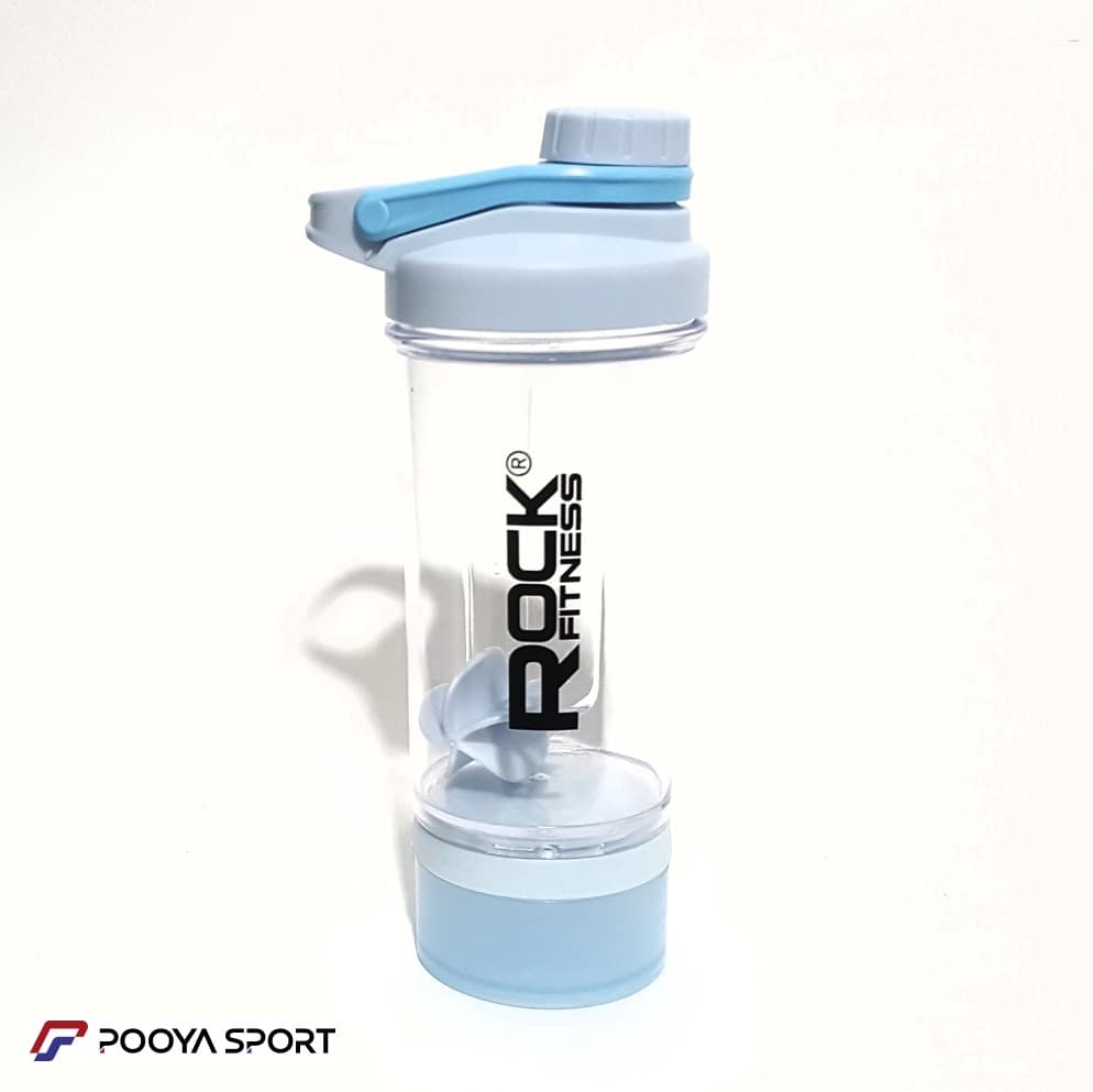 شیکر بدنسازی ROCK سه تیکه با ظرفیت 0.65 لیتر — تصویر ۷