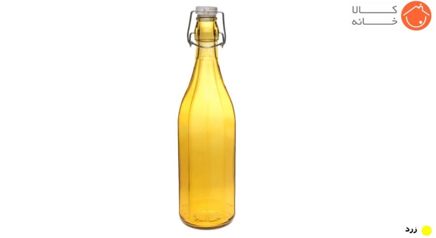 بطری شیشه ای دکوور طرح کنگره کد 7264 — تصویر ۴