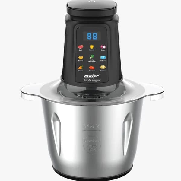 خردکن 3 لیتری مایر مدل MR-595 | 9 تیغه تیتانیومی و 9 برنامه — تصویر ۳