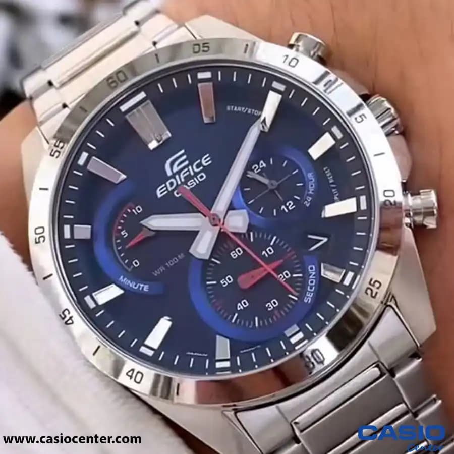 ساعت مچی مردانه کاسیو ادیفایس مدل EFR-573D-2AVUDF — تصویر ۱۰