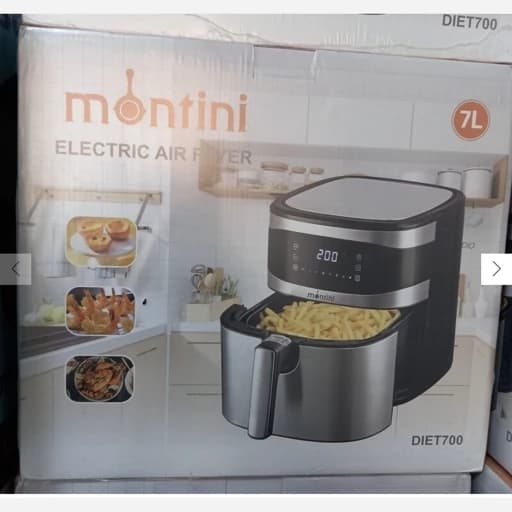 سرخ‌کن مونتینی 7 لیتر DIET700 | خرید سرخ‌کن چندکاره Montini اصل — تصویر ۳
