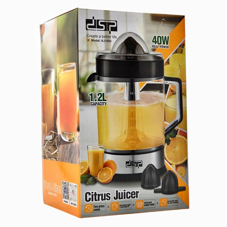 آب مرکبات گیری دی اس پی مدل 1083 | خرید آبمیوه‌گیری DSP اصل — تصویر ۶