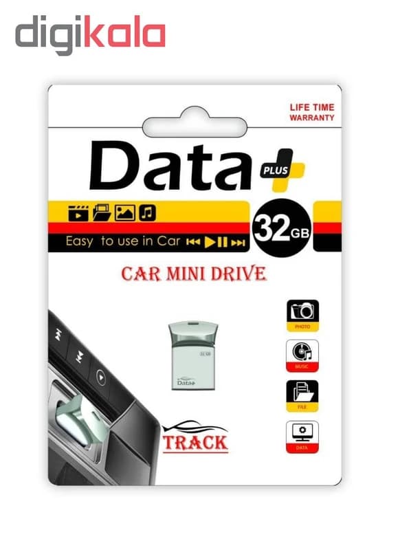 فلش مموری دیتا پلاس مدل TRACK ظرفیت 32 گیگابایت — تصویر ۸