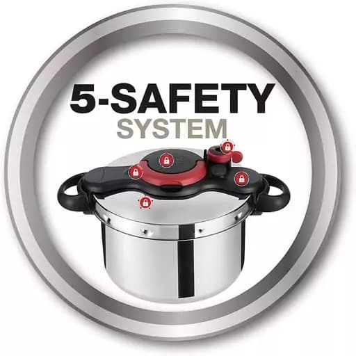 زودپز 7/5 لیتر تفال مدل 4624866 | خرید زودپز Tefal اصل — تصویر ۶