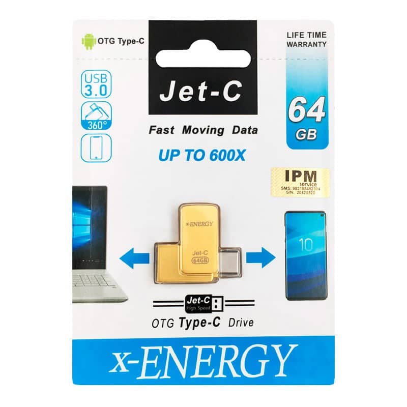 فلش مموری ایکس-انرژی مدل JET-C ظرفیت 64 گیگابایت — تصویر ۱۱
