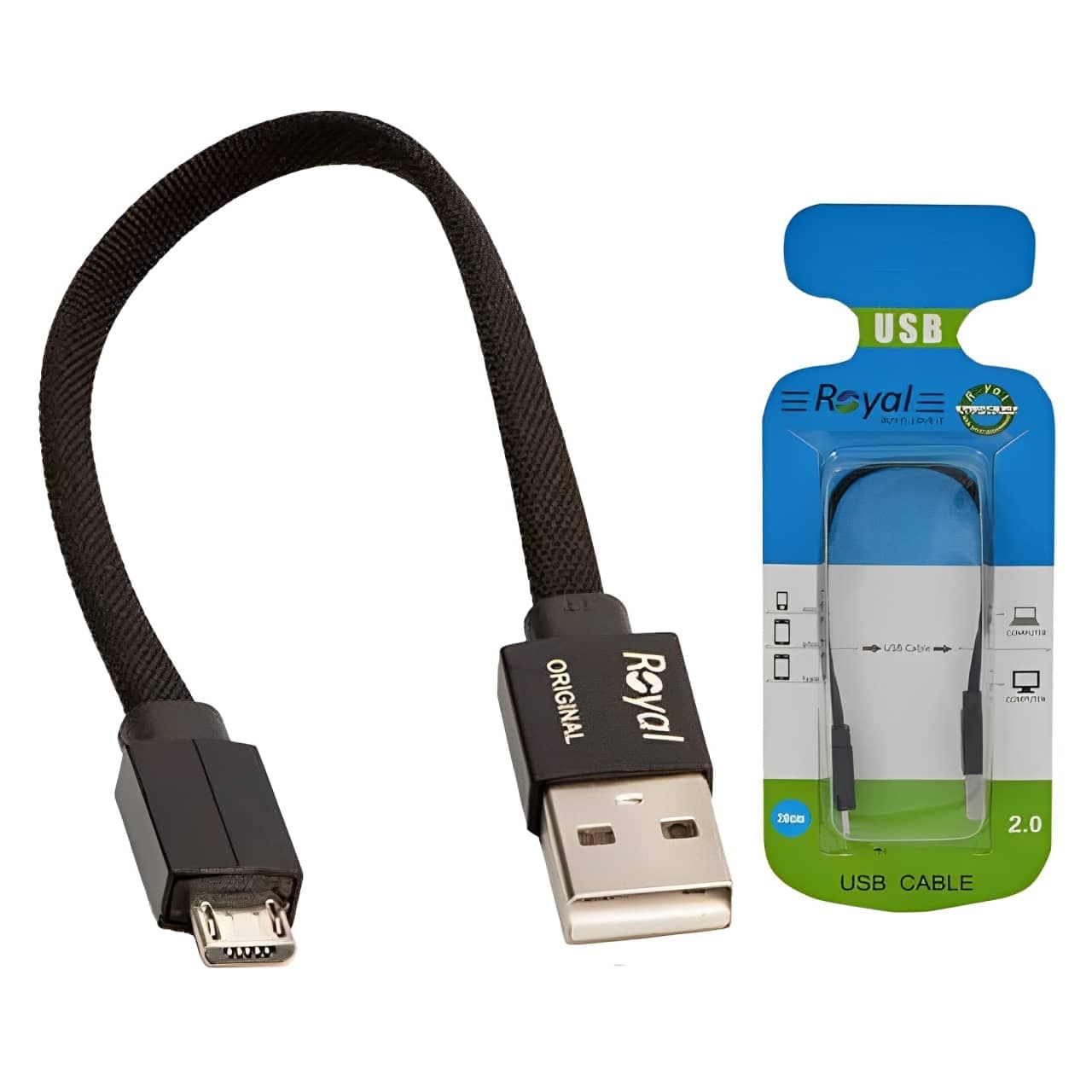 کابل شارژر پاوربانک رویال rps-110 — تصویر ۲