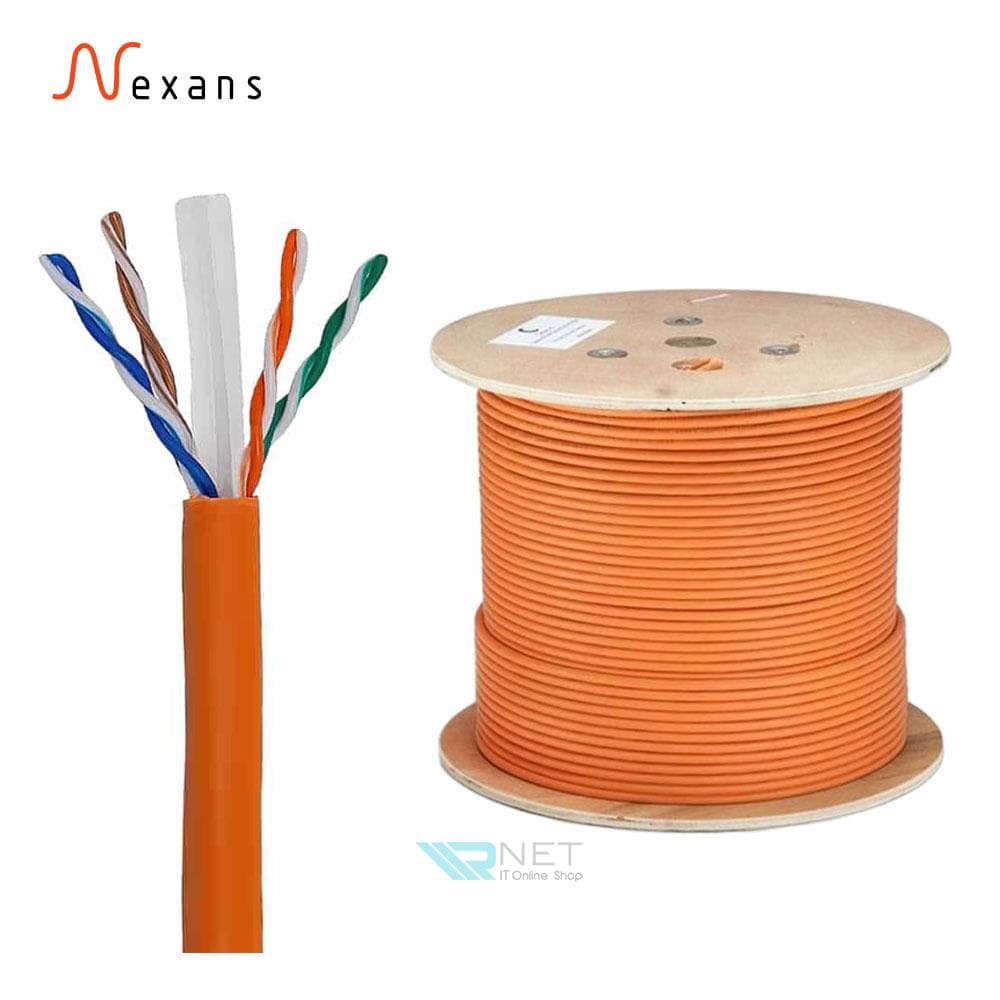 کابل شبکه indoor نگزنس تست پرمننت Nexans Cat6 UTP 305m — تصویر ۲