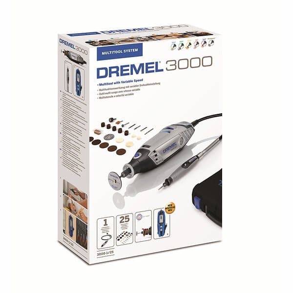 فرز مینیاتوری درمل مدل 1/25-3000 \ DREMEL Mini Grinder 3000-1/25saw — تصویر ۲