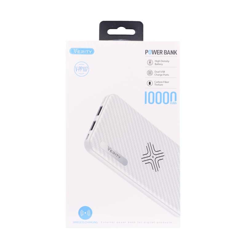 پاوربانک وریتی مدل V-PP107 ظرفیت 10000 میلی آمپر ساعت — تصویر ۵