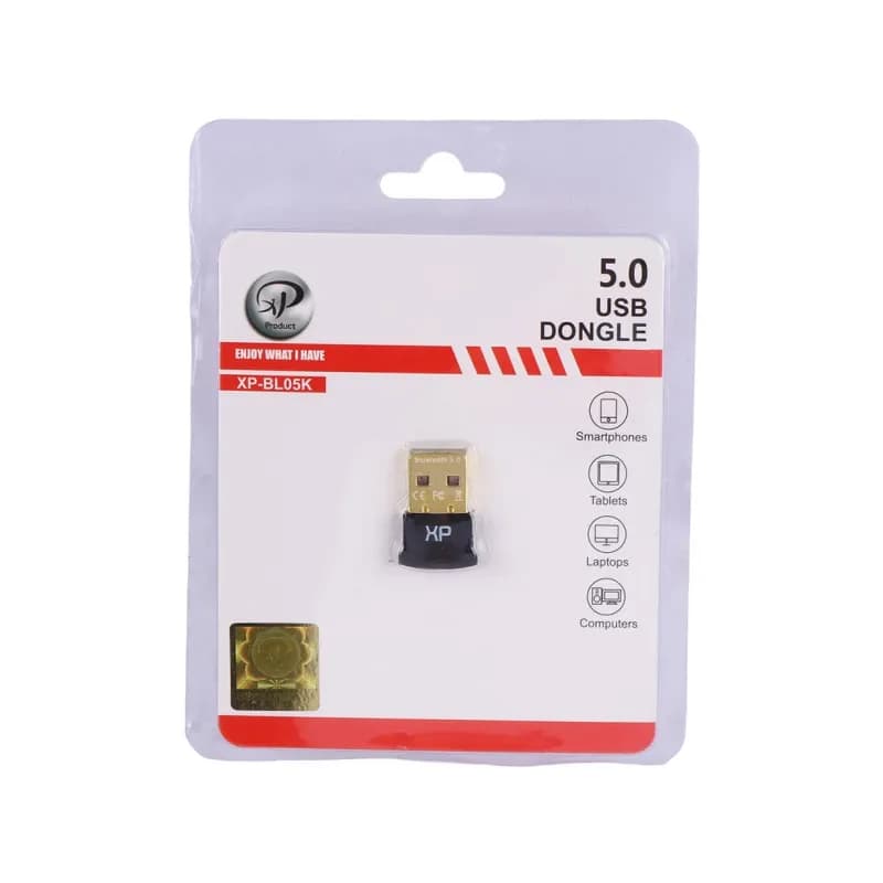 دانگل بلوتوث کامپیوتر USB ایکس پی ورژن 5.0 مدل XP-BL05 — تصویر ۵