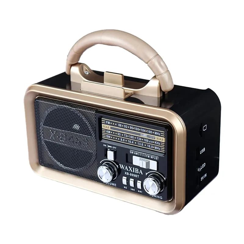 رادیو اسپیکر بلوتوثی قابل حمل واکسیبا مدل XB-899BT – مشکی