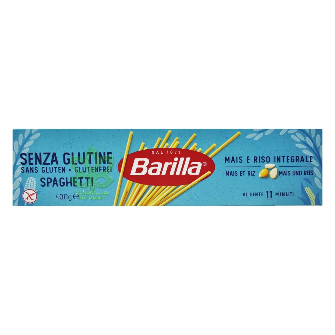 اسپاگتی بدون گلوتن 400 گرم ایتالیا باریلا – barilla — تصویر ۳