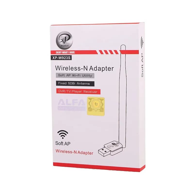 کارت شبکه بی سیم آنتن دار ایکس پی مدل W923S 150Mbps — تصویر ۱۰