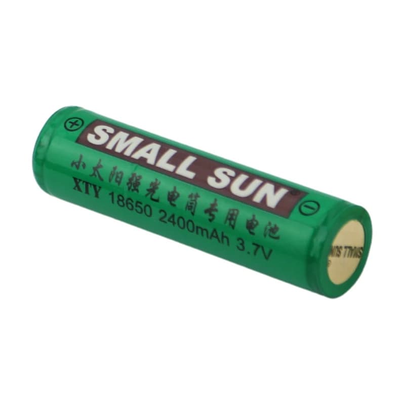 باتری لیتیومی شارژی Small Sun 18650 2400mAh — تصویر ۶