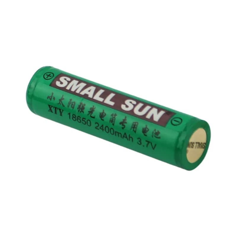 باتری لیتیومی شارژی Small Sun 18650 2400mAh — تصویر ۲