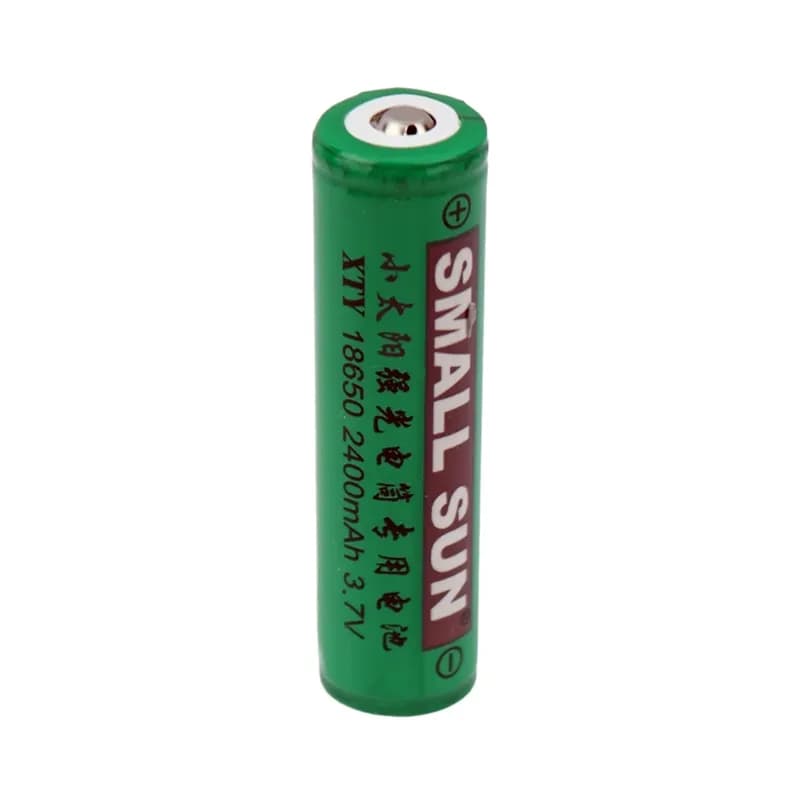 باتری لیتیومی شارژی Small Sun 18650 2400mAh