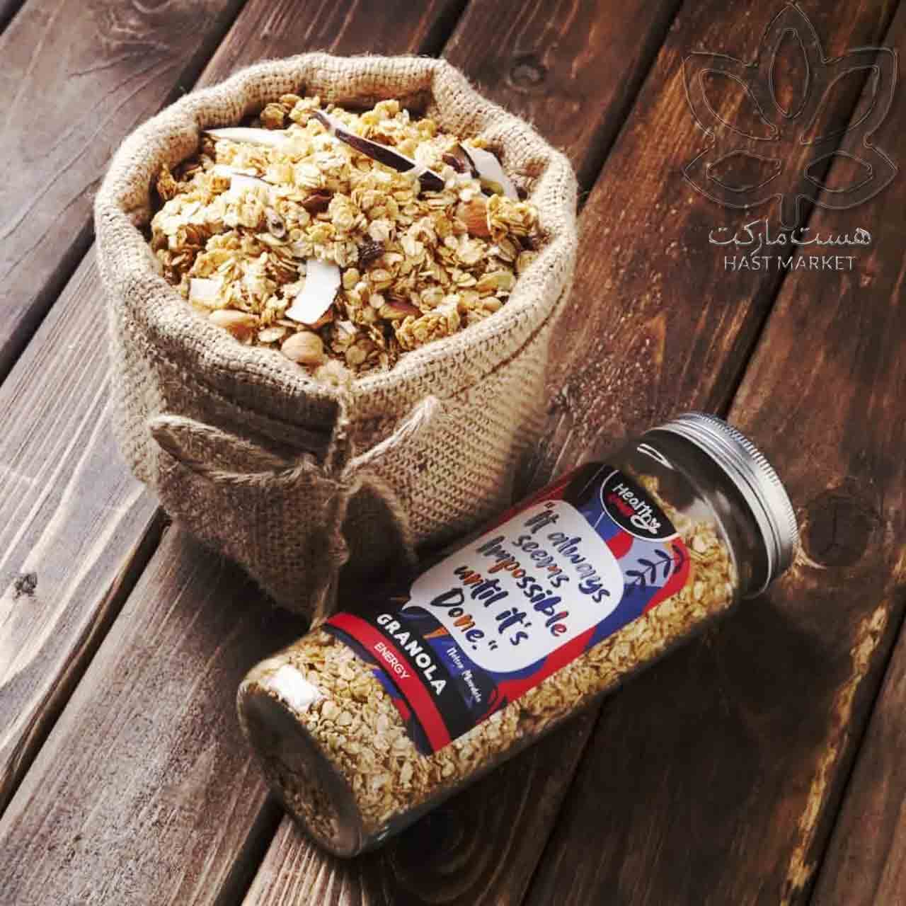گرانولا انرژی ۱ کیلو هلتی – Healthy Energy Granola