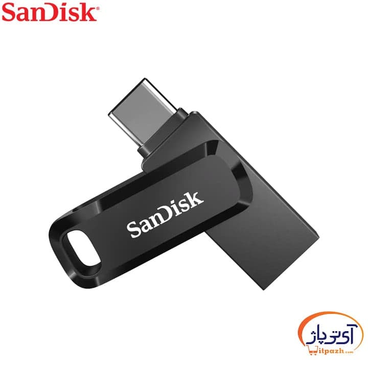 فلش مموری USB3.1 سن دیسک 128 گیگابایت مدل Ultra Dual Drive GO Type-C — تصویر ۲