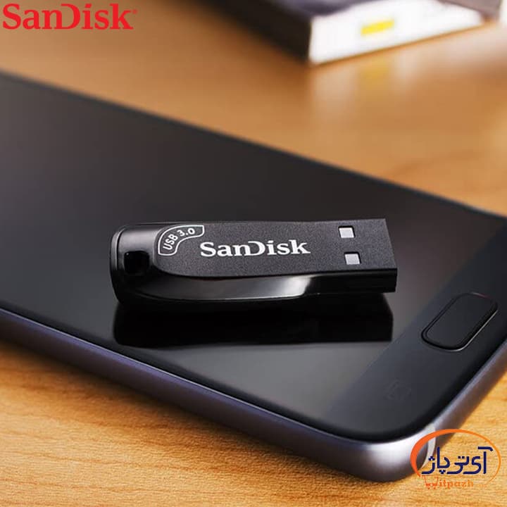 فلش مموری USB3.2 سن دیسک 64 گیگابایت مدل SanDisk ULTRA SHIFT CZ410 — تصویر ۱۲