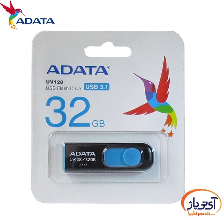 فلش مموری USB3.2 ای دیتا 128 گیگابایت مدل ADATA UV128 — تصویر ۱۱