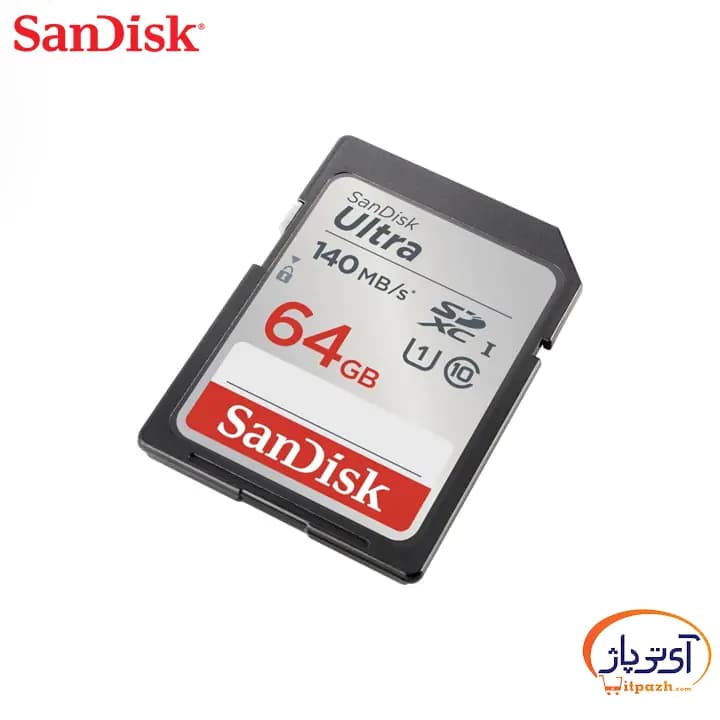 کارت حافظه SD Ultra A1 سندیسک ظرفیت 64 گیگابایت سرعت 140m/s — تصویر ۲