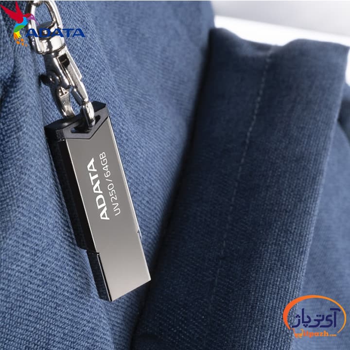 فلش مموری USB2.0 ای دیتا 64 گیگابایت مدل ADATA UV250 — تصویر ۵