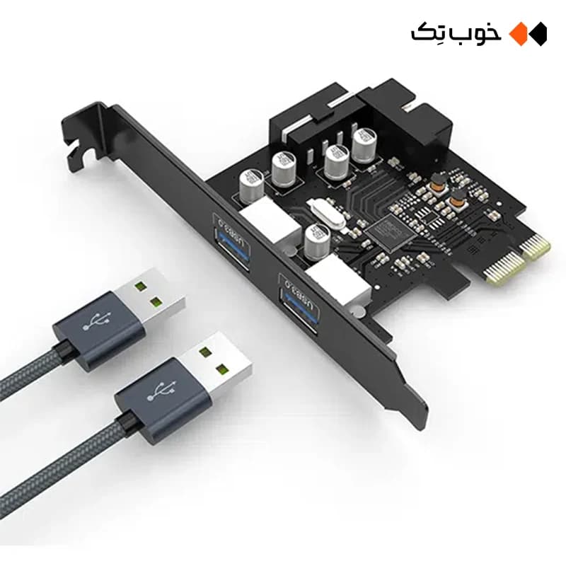 کارت PCIE اوریکو 2 پورت USB 3.0 مدل PME-4UI — تصویر ۱۰