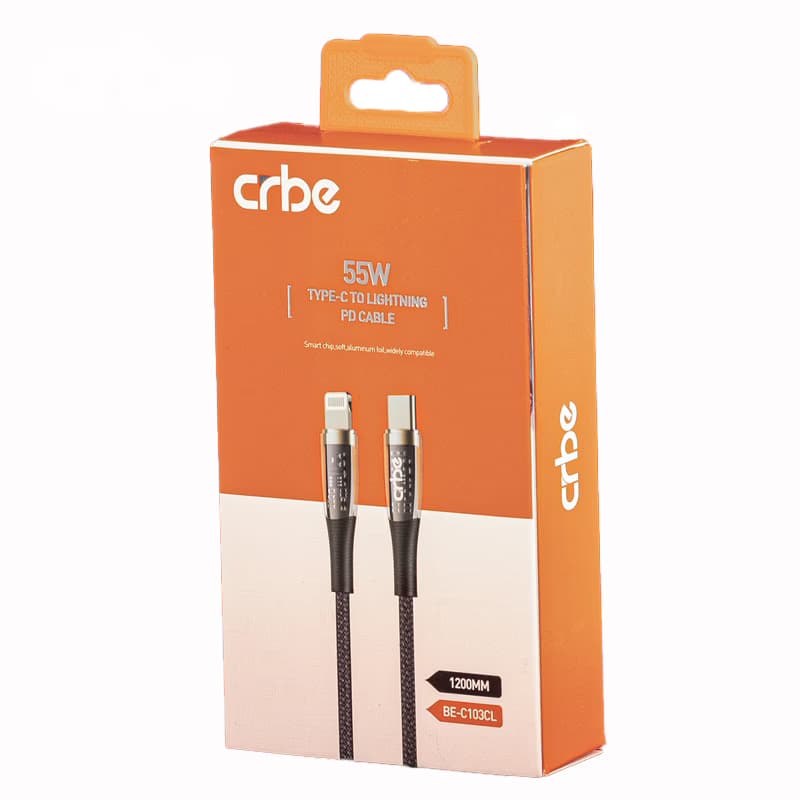 کابل تبدیل تایپ سی به لایتنینگ BE-C103 کربی (CRBE) — تصویر ۱۲