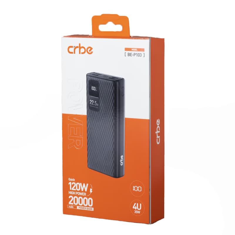 پاوربانک BE-P103 کربی (CRBE) 20000MAH — تصویر ۱۰