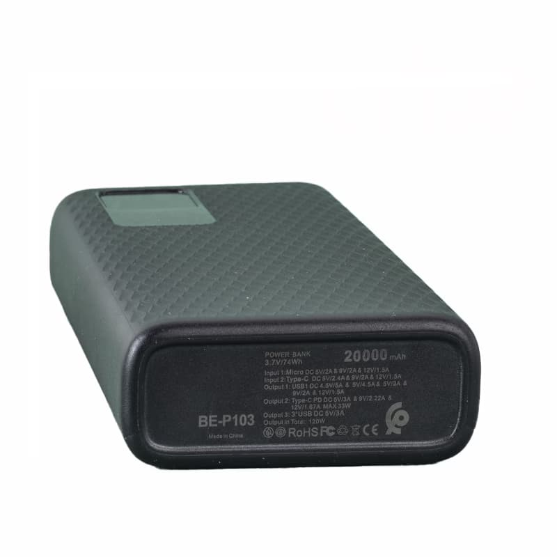 پاوربانک BE-P103 کربی (CRBE) 20000MAH — تصویر ۹