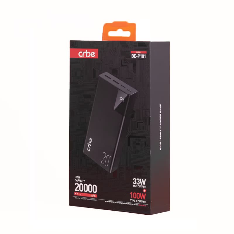 پاوربانک 20000 میلی آمپر BE-P101 کربی (CRBE) — تصویر ۱۰
