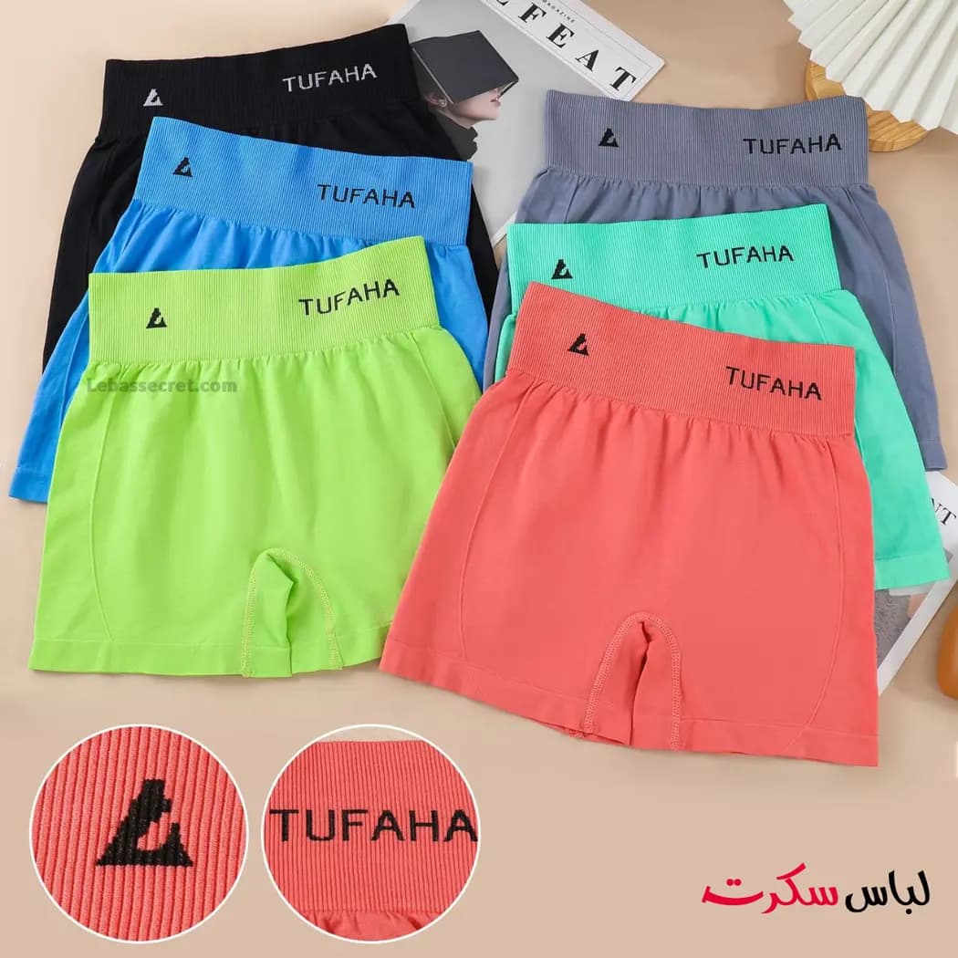 شلوارک ورزشی زنانه ls8802 — تصویر ۳