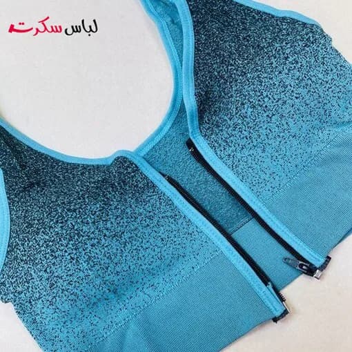 نیم تنه ورزشی زیپ دار ls7747 — تصویر ۲