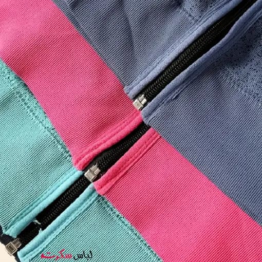 نیم تنه ورزشی زیپ دار ls7747 — تصویر ۷
