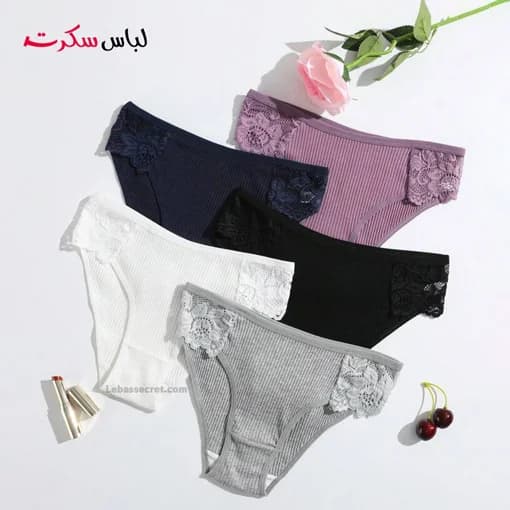 شورت فانتزی زنانه بسته 2عددی ls855 — تصویر ۷