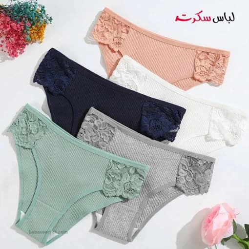 شورت فانتزی زنانه بسته 2عددی ls855 — تصویر ۹