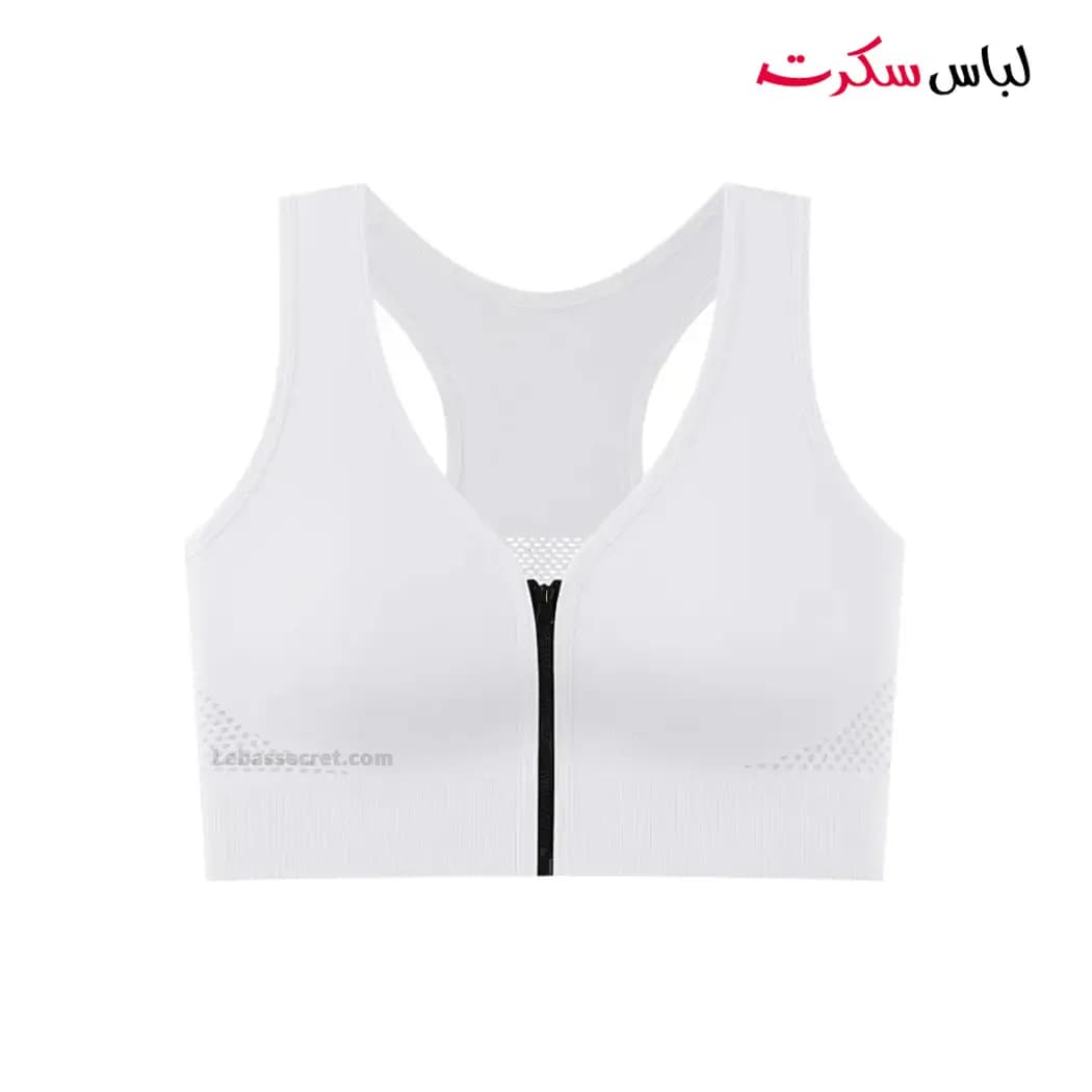 نیم تنه ورزشی زیپ دار Ls8868 — تصویر ۱۱