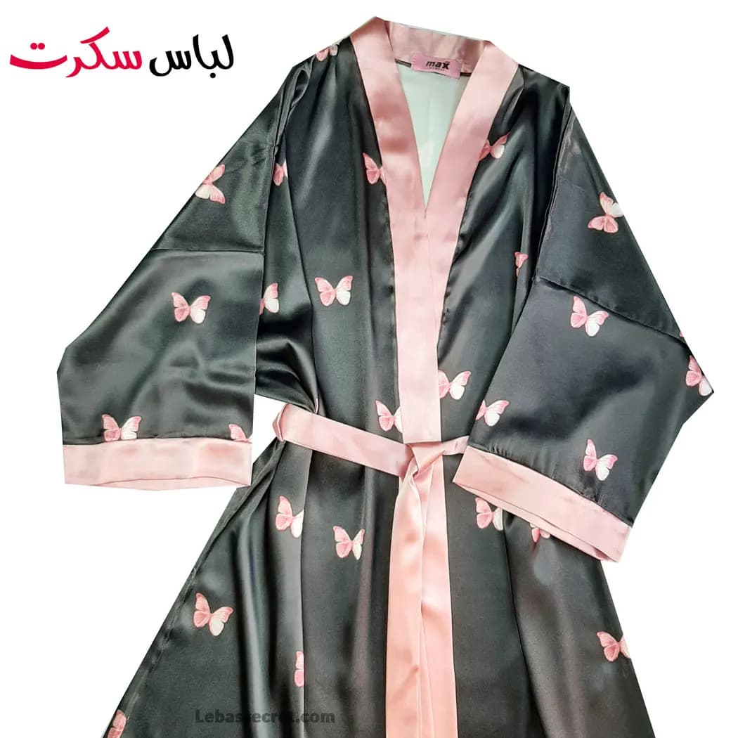 روبدوشامبر ساتن ابریشم زنانه lebassecret508 — تصویر ۸