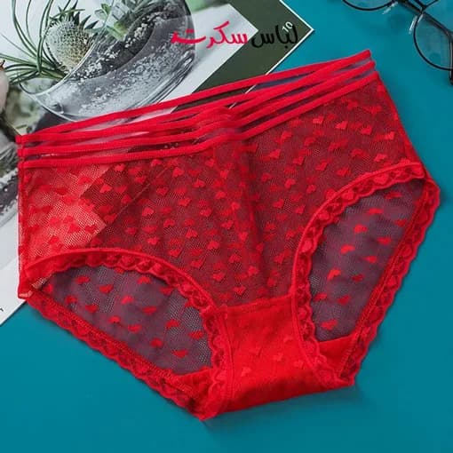 شورت فانتزی توری قلب ls5334 — تصویر ۷