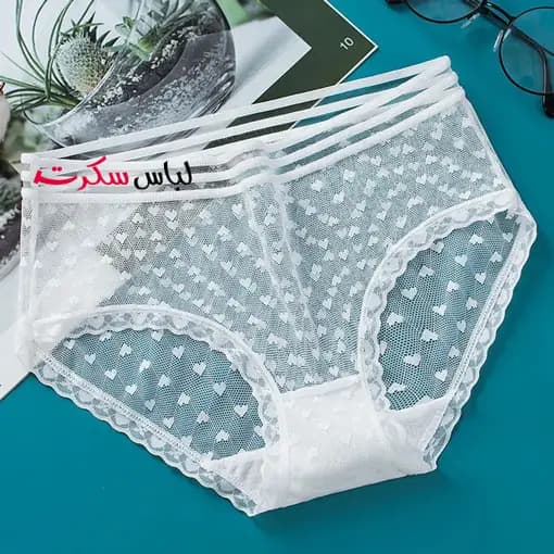 شورت فانتزی توری قلب ls5334 — تصویر ۹